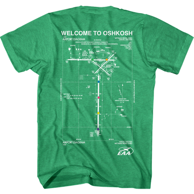 EAA AirVenture Oshkosh I Landed on the Dot T-Shirt