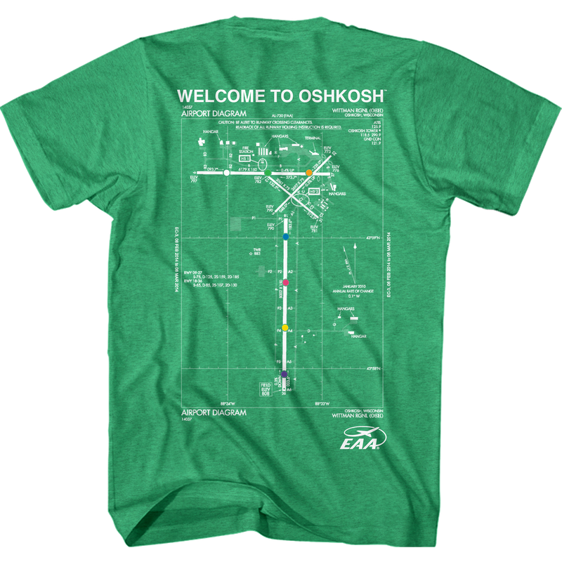 EAA AirVenture Oshkosh I Landed on the Dot T-Shirt