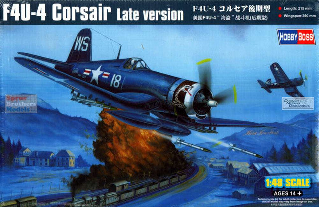 F4U-4 Corsair Late Version HBS80387 Model Set