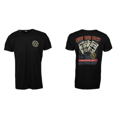 Tshirt Know Your Enemies Spotter Cards-WB