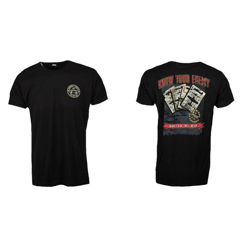 Tshirt Know Your Enemies Spotter Cards-WB