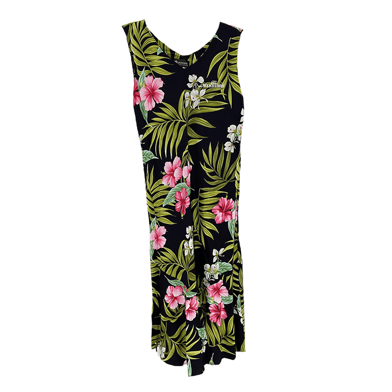 Dress Ladies Sleeveless Hawaiian-WB