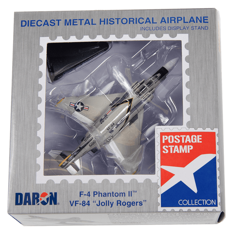 Model Postage Stamp F-4 Phantom II 1/155 Scale Jolly Rogers-WB