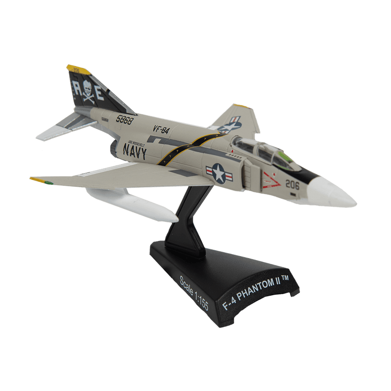 Model Postage Stamp F-4 Phantom II 1/155 Scale Jolly Rogers-WB
