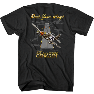 EAA AirVenture Oshkosh Rock Your Wings T-Shirt