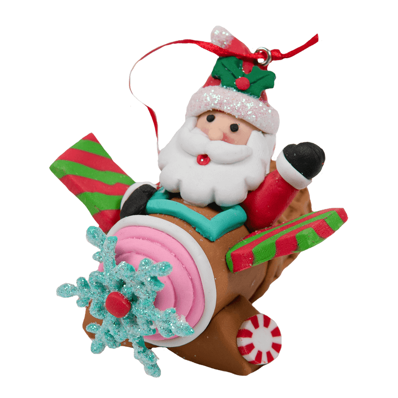 Ornament Santa Cone-WB