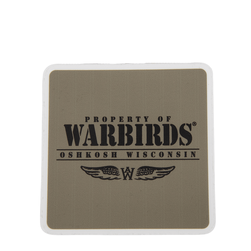 Sticker Property of Warbirds-WB