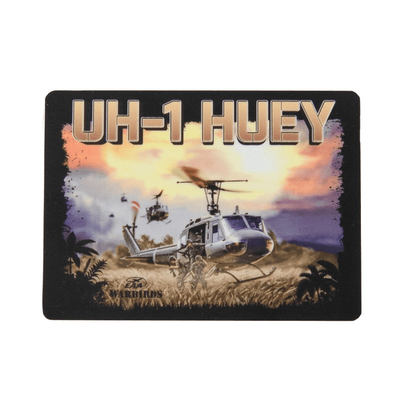 Sticker UH-1 Huey Vietnam-WB