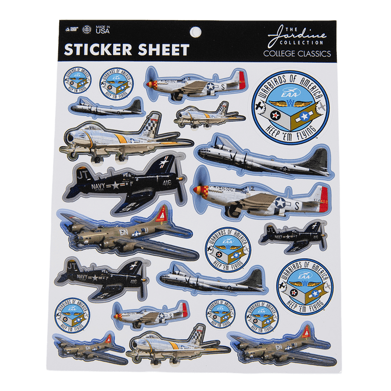 Sticker Sheet Warbirds-WB