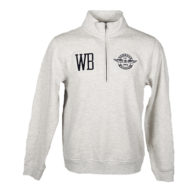 Sweatshirt Qtr Zip WB Oshkosh with Wings Logo-WB