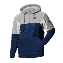 Fleece Color Block Hood