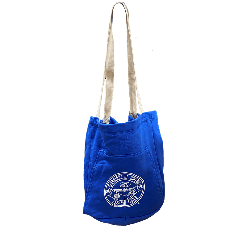 Tote Fleece Sweatshirt Tote Bag-WB