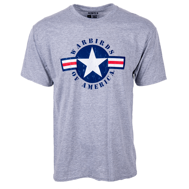 Tshirt Athletic Heather WOA Stars & Bars - WB