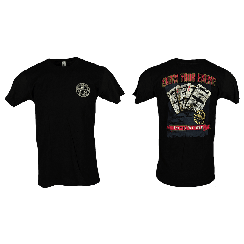 Tshirt Know Your Enemies Spotter Cards-WB