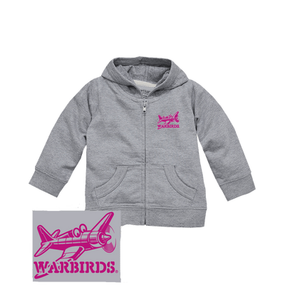 Sweatshirt Full Zip Warbirds Plane Smile-WB