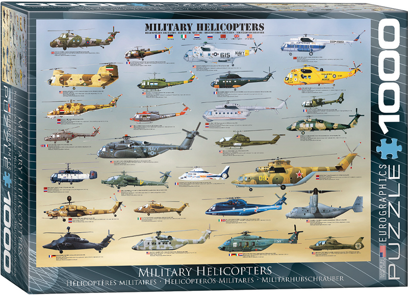 Puzzle Military Helicopters