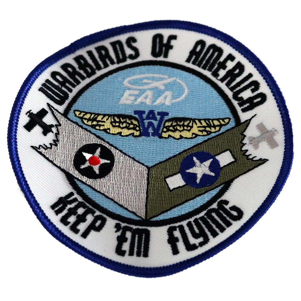 4inch Warbirds Patch Shop EAA Merchandise