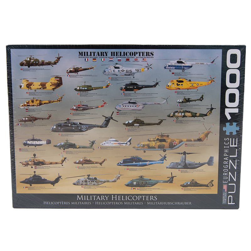 Military Helicopters Puzzle