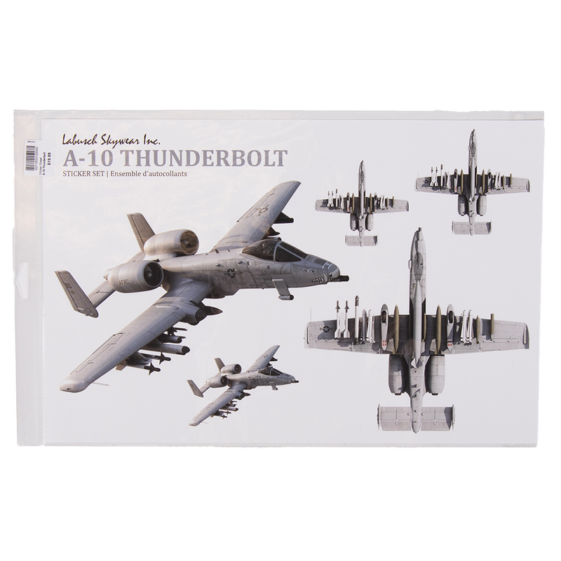 A-10 Thunderbolt Sticker Sheet