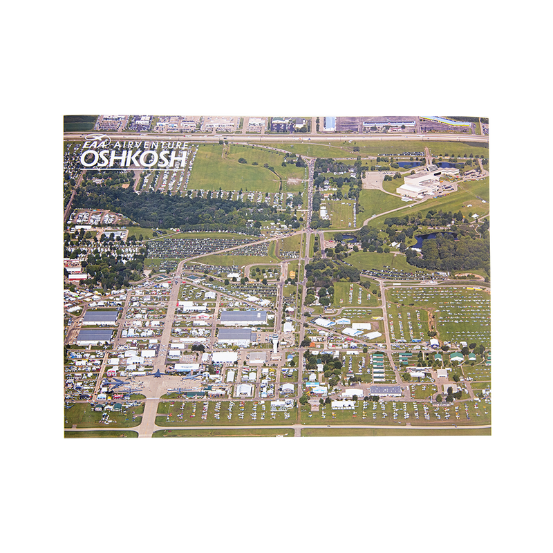 Aerial AirVenture Grounds 2017 Poster