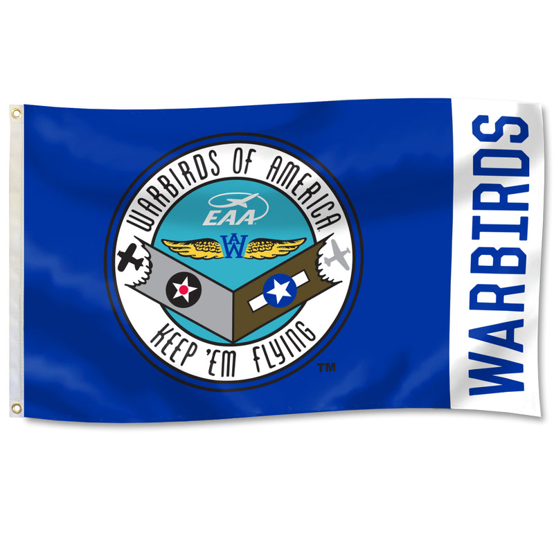 Royal Blue Warbirds Flag