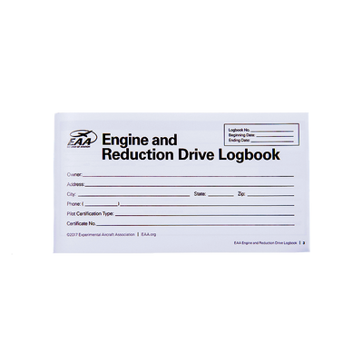 EAA Engine and Reduction Drive Logbook