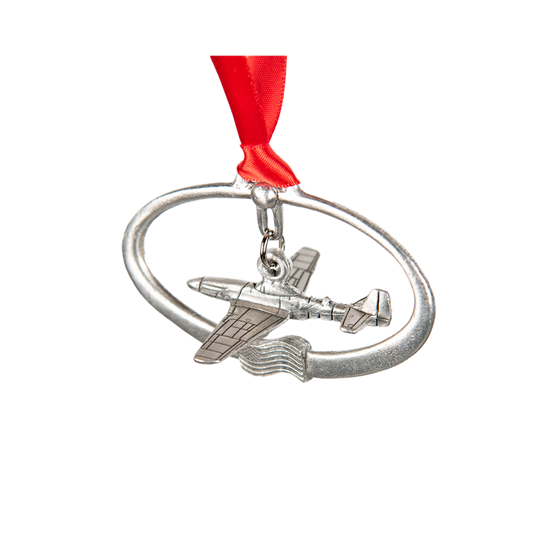 P-51 Pewter Ornament