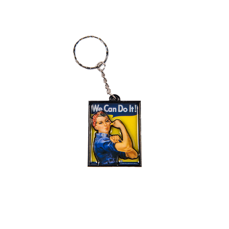 Rosie The Riveter Keychain