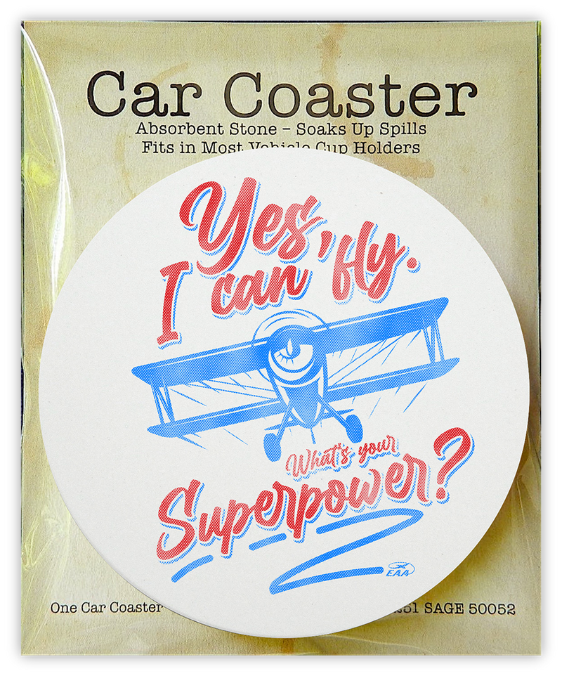 Coaster - Car - Yes I can fly, what&
