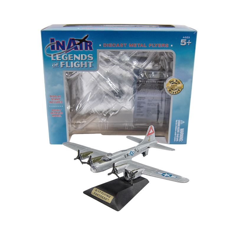 InAir B-17 Flying Fortress Diecast Metal Flyers