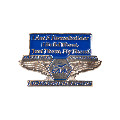 EAA Homebuilders Wing Logo Pin