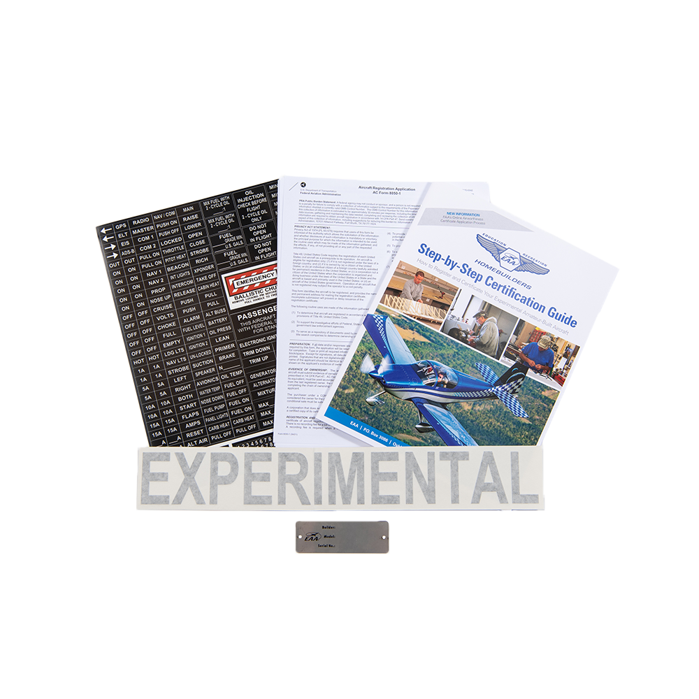 EAA Amateur-Built Certification Kit – Shop EAA Merchandise