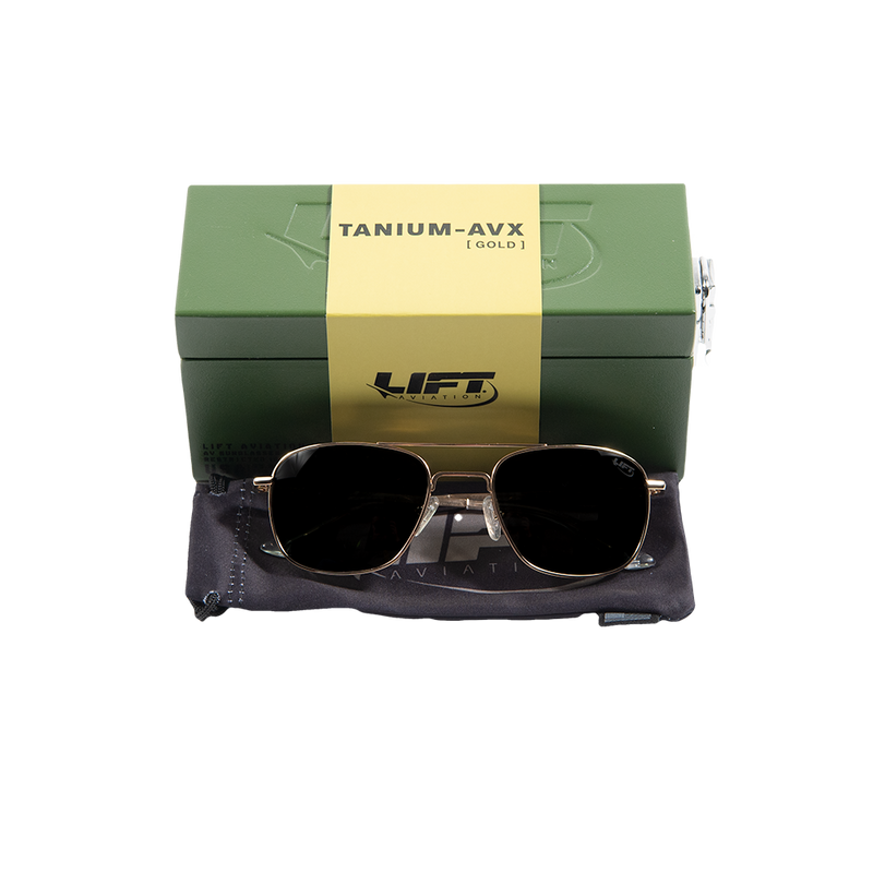 LIFT Tanium-AVX Sunglasses - Gold