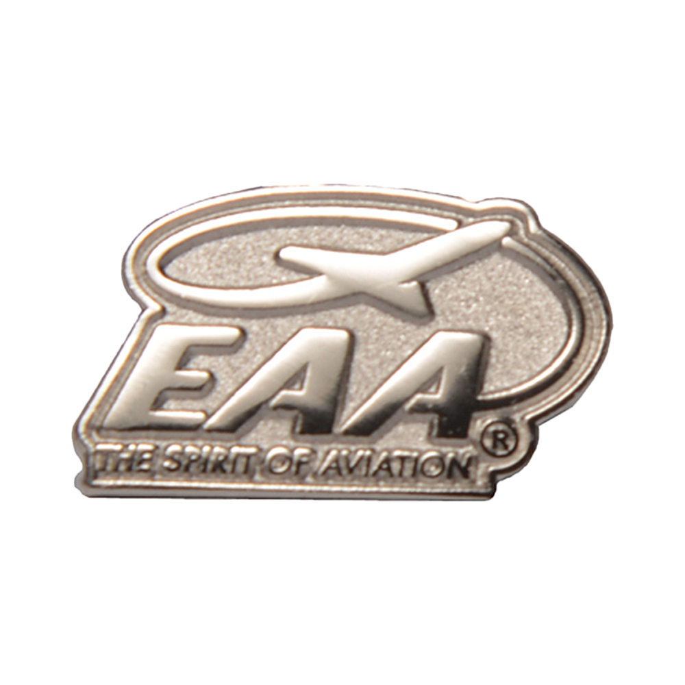 EAA Logo Pin in Silver – Shop EAA Merchandise