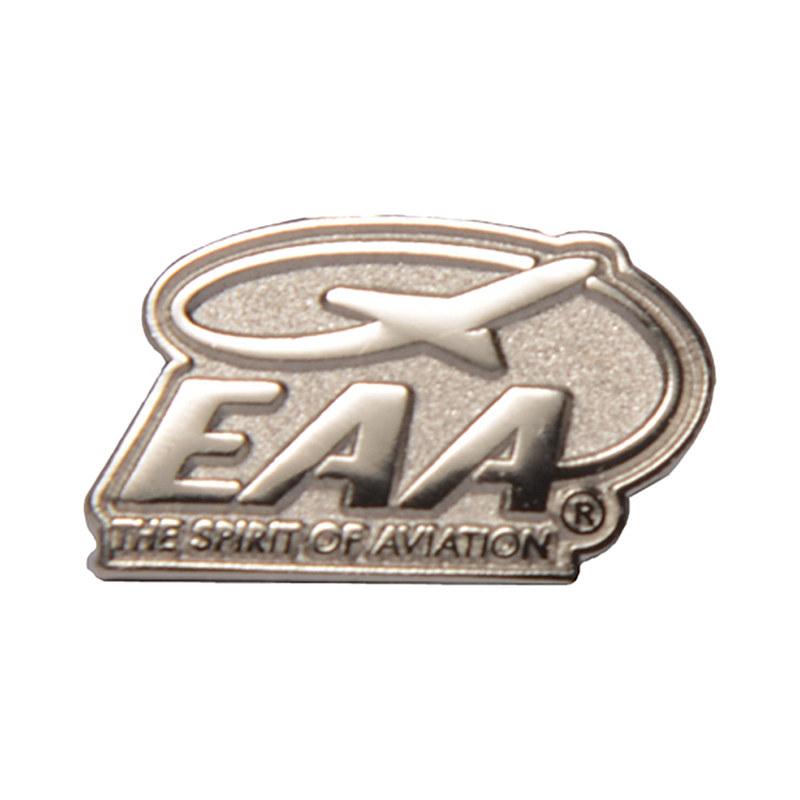 EAA Logo Pin in Silver