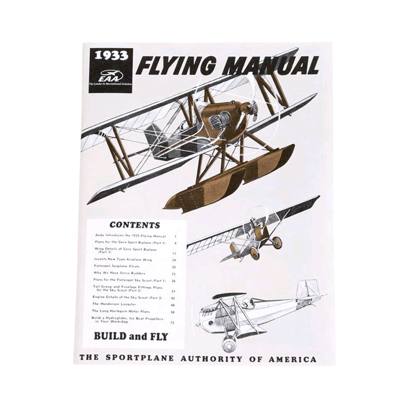 1933 EAA Flying and Glider Manual