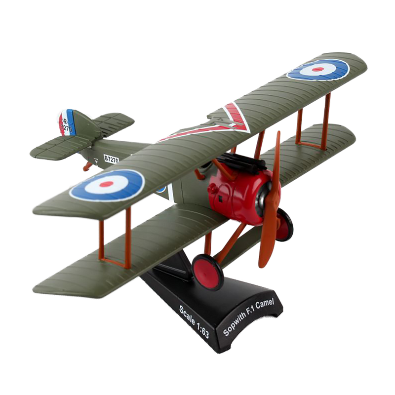 Postage Stamp Sopwith F.1 Camel 1/63 Model