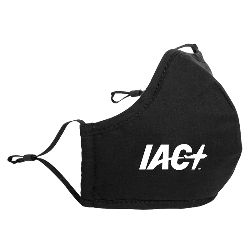 IAC Black Adjustable Facemask