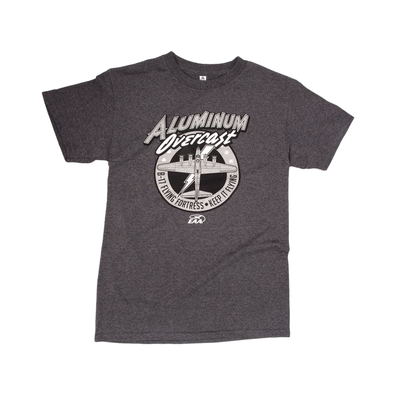 B-17 Aluminum Overcast Patch T-shirt