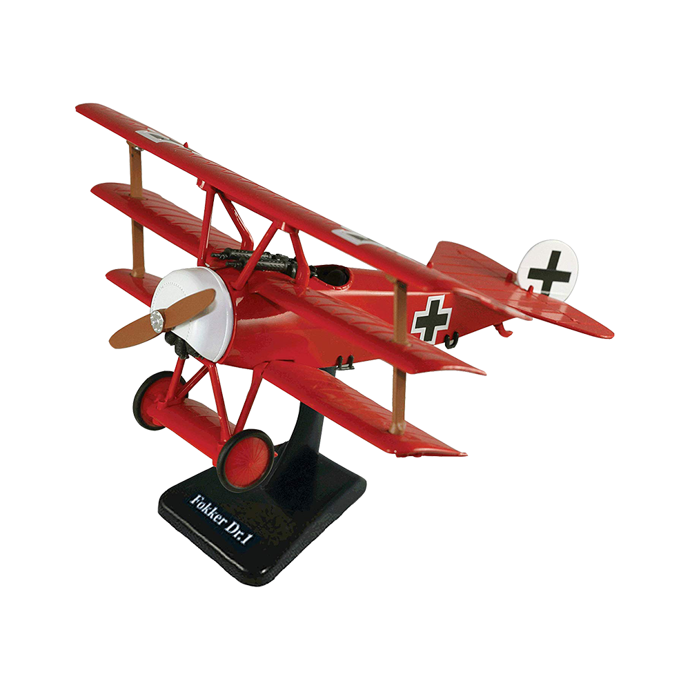 InAir E-Z Build Fokker Dr.1 Red Baron Model Kit – Shop EAA Merchandise