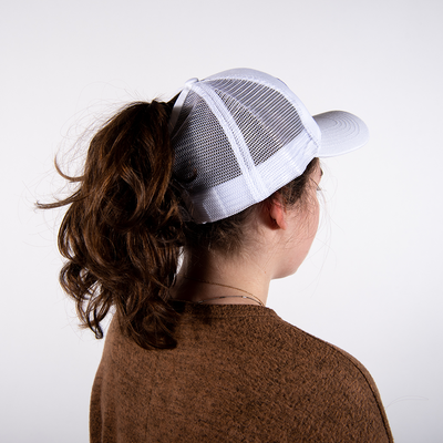 EAA Pilot Ponytail Hat in White