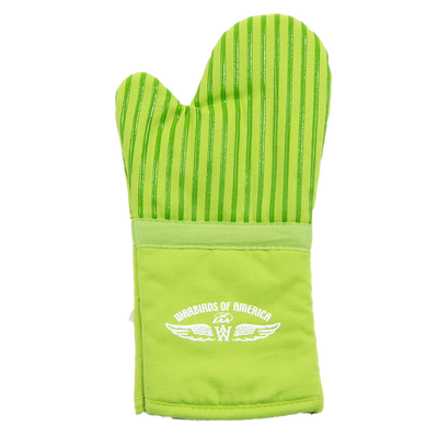 Warbirds Oven Mitt with Silicon Stripes