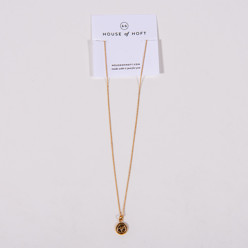 EAA Exclusive House of Hoft Compass Necklace