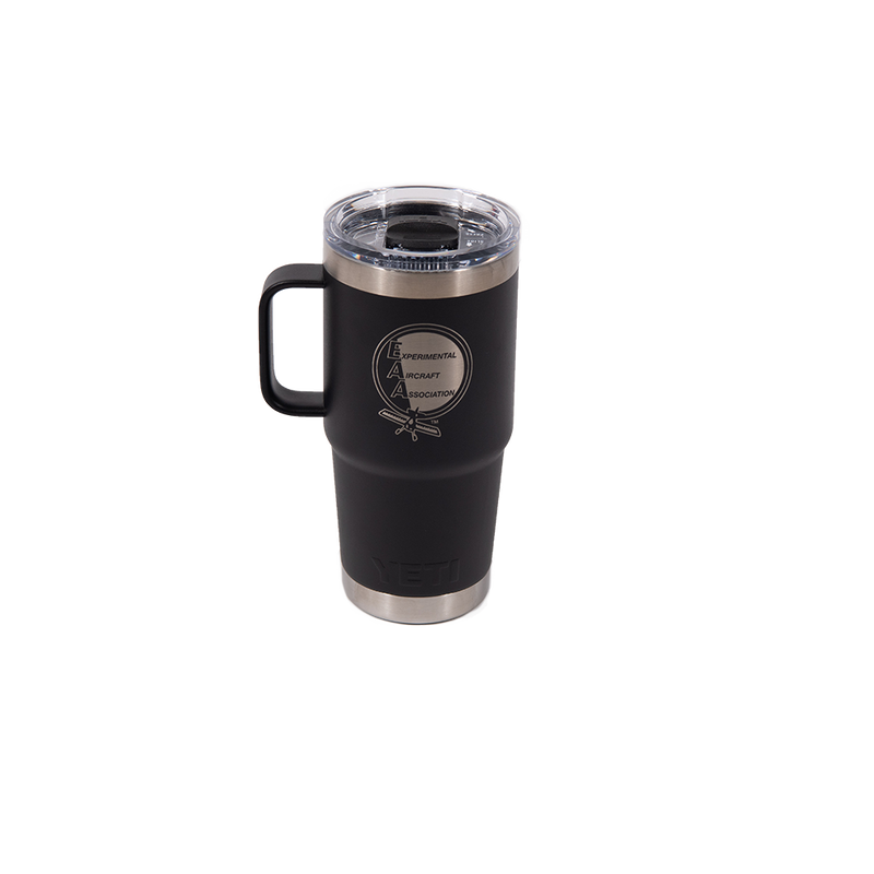 YETI Rambler - 20oz Travel Mug - Black
