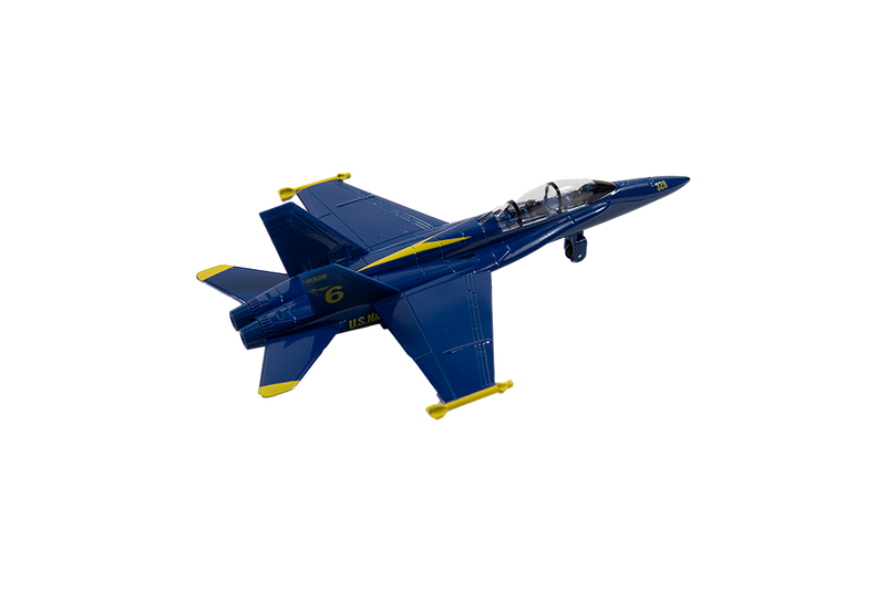 F-18 Blue Angel Die Cast Pullback Toy