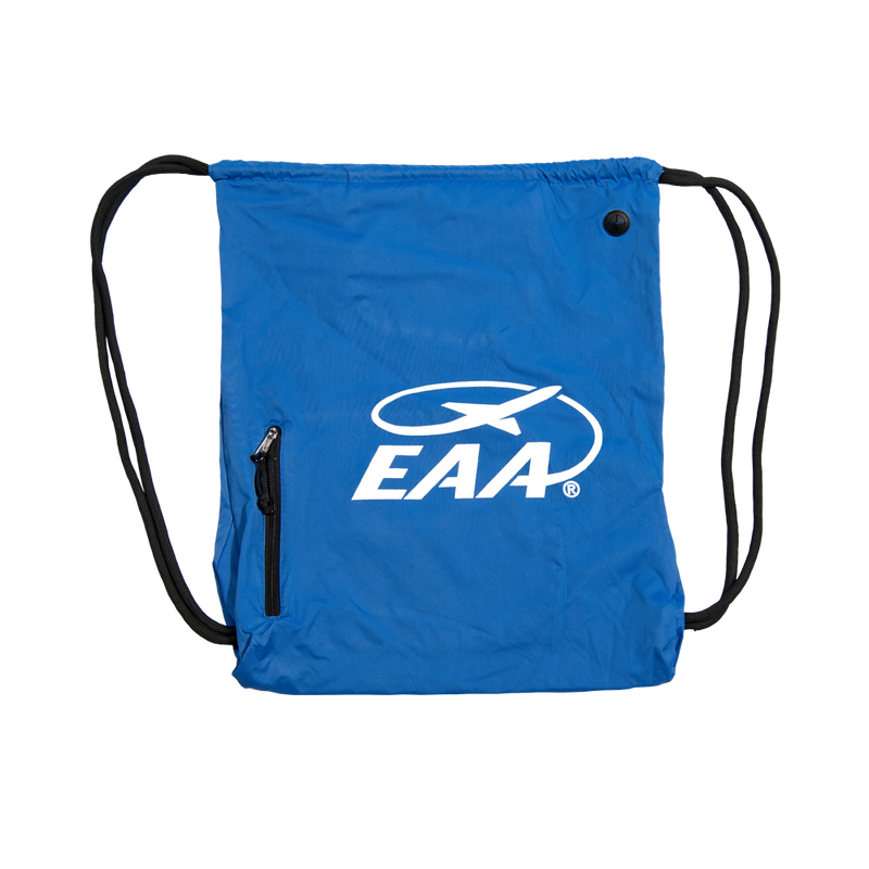 EAA Drawstring Backpack, Blue