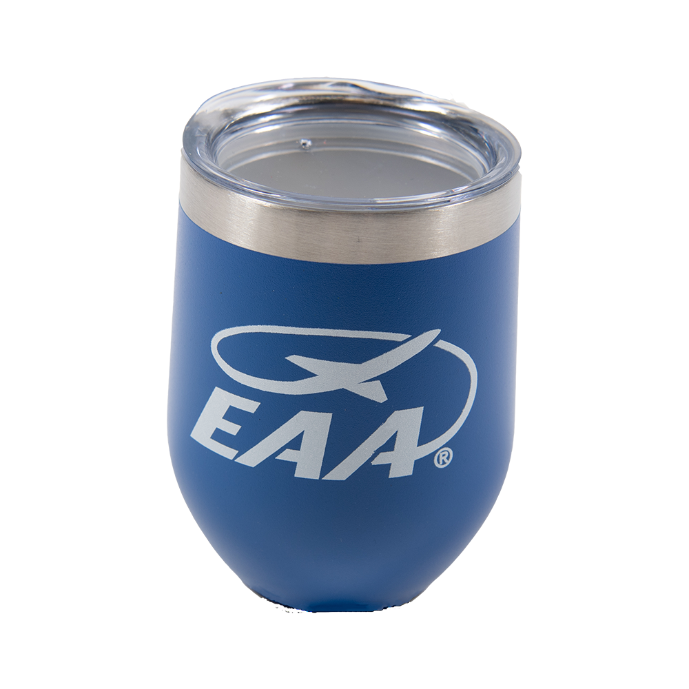 EAA Blue Wine Tumbler Shop EAA Merchandise