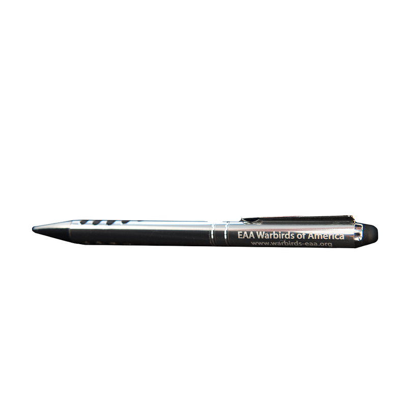 Silver Pen with Stylus