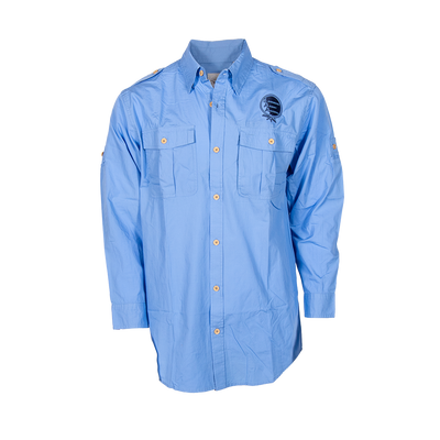 EAA Men’s Poplin Safari Button-Down Shirt