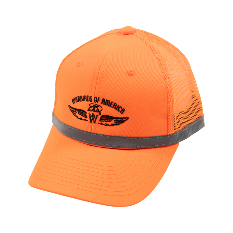 Blaze Orange Warbirds Wings Cap